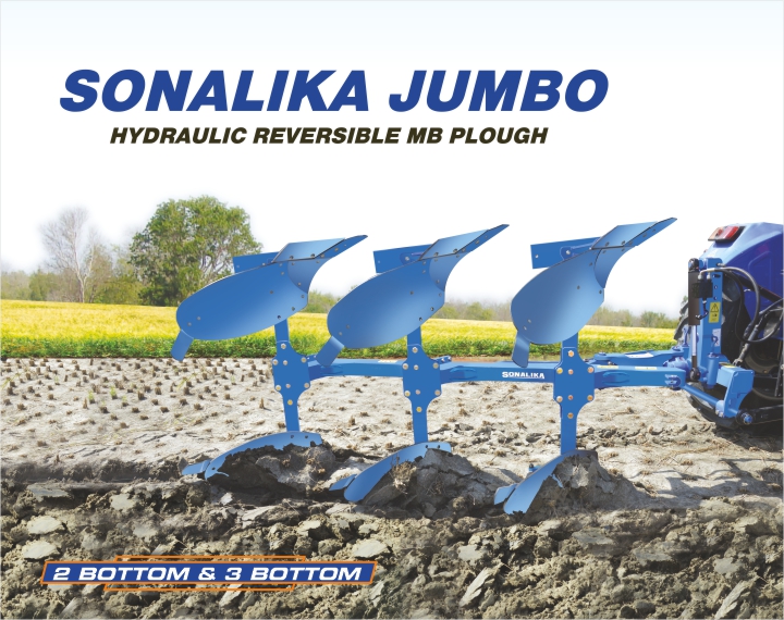 Jumbo Hydraulic Reversible MB Plough